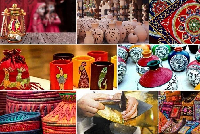 Traditional Handcrafted Goods: Embrace crafts like pottery and wood carving.

