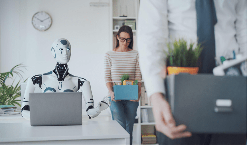 Over-reliance on AI in job applications risks disconnect and lack of effort.



