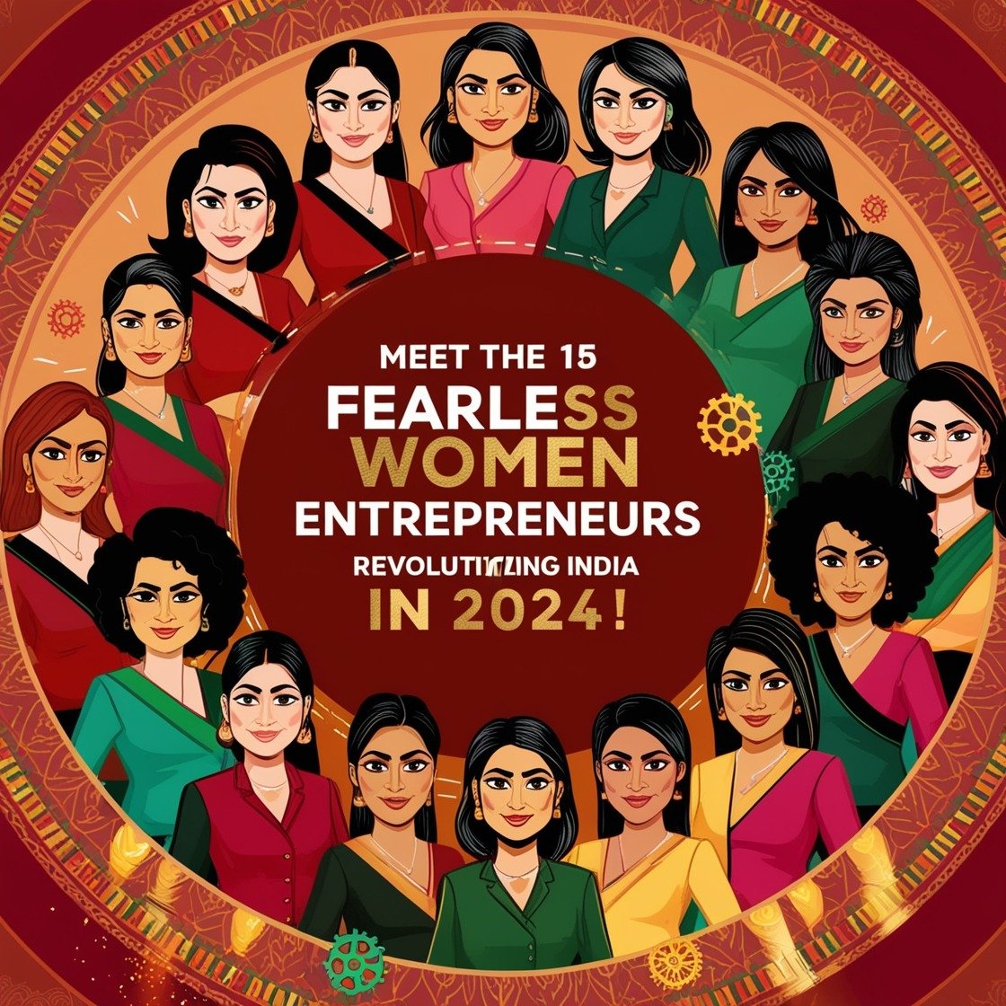 Meet the 15 Fearless Women Entrepreneurs Revolutionizing India in 2024