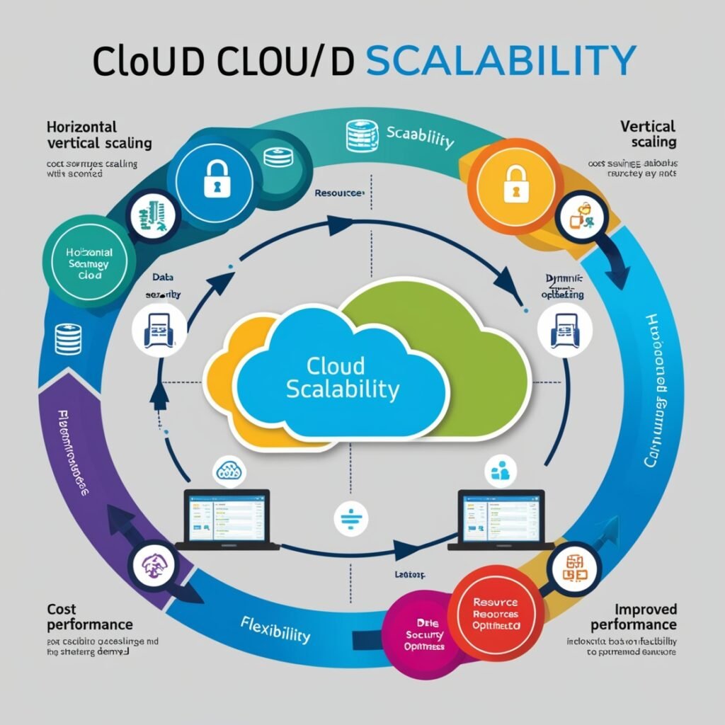 Cloud scalability enhances resource management, cost savings, and business agility.
