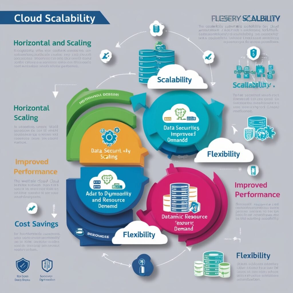 Cloud scalability boosts flexibility, performance, and cost-effectiveness for businesses.
