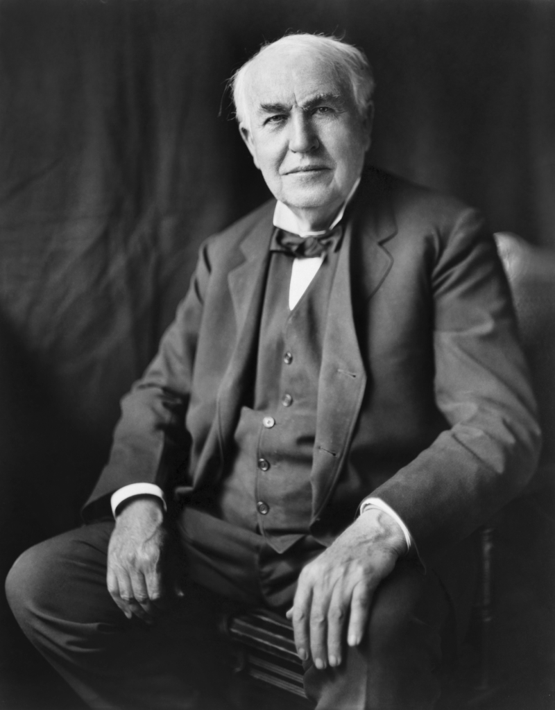 Thomas Edison’s failures taught resilience, leading to groundbreaking inventions.