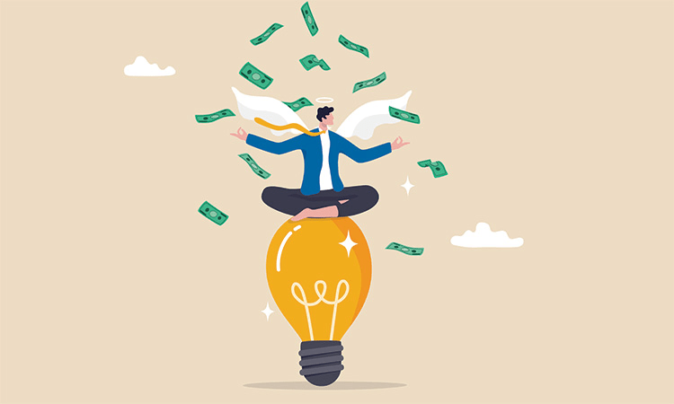 Angel investors offer funds for equity; mentorship may follow.
