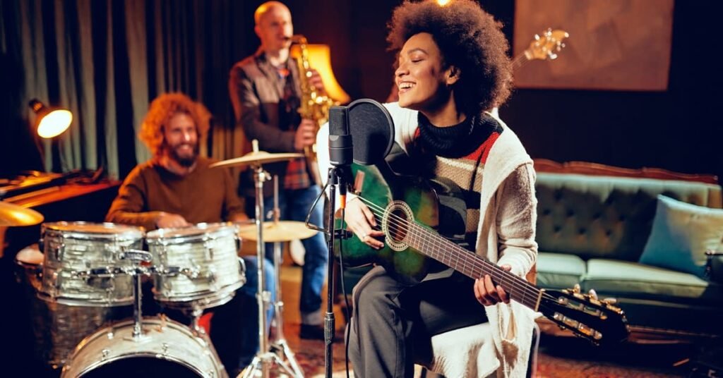 Music: Share music talent through online platforms and lessons.
